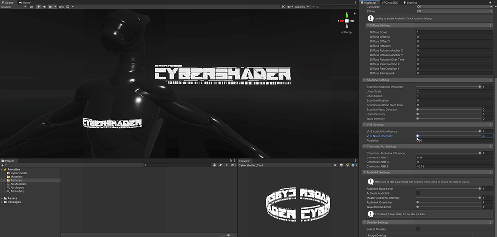 cybershader scale